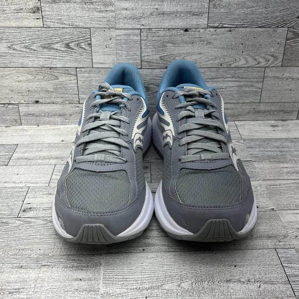 Saucony Cohesion 17 Gray Blue‎ Running Shoes S10943-102 Women Size 9.5